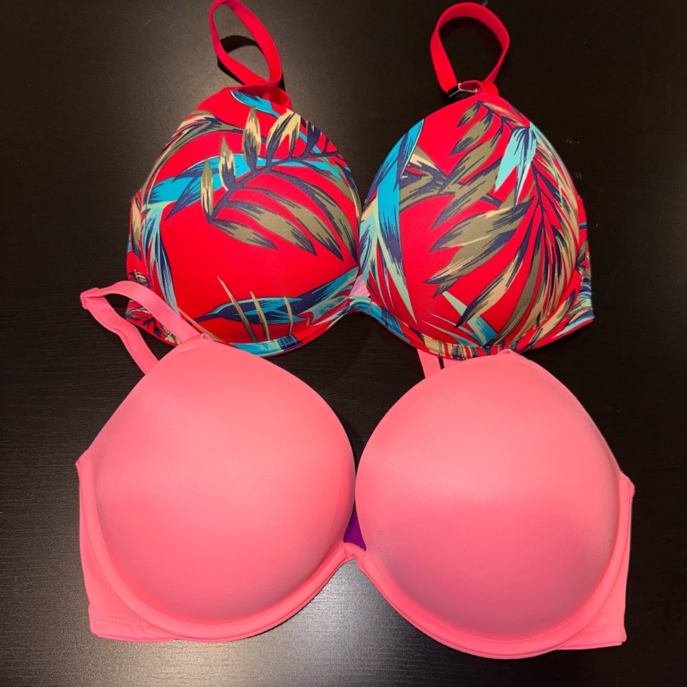 Victoria Secret PINK Wear Everywhere Push Up Bras